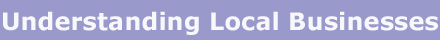 Understanding Local Businesses